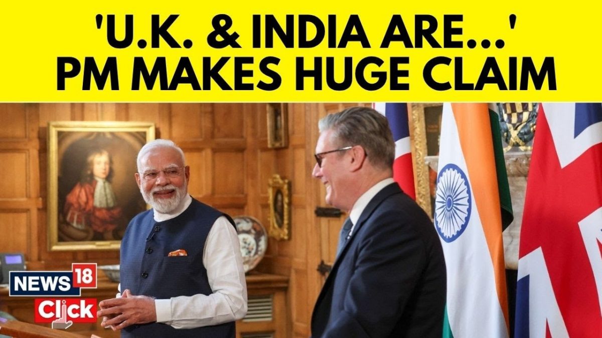 Modi Hails India-UK Trade Deal, Cites Partnership