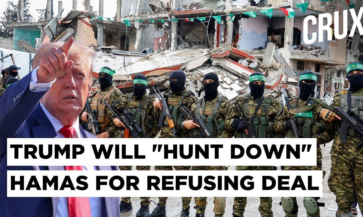 Trump Tells Israel To "Finish The Job", Blames Hamas "Death Wish" For Gaza Ceasefire Standoff