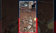 #WATCH | Heavy Rains Trigger Collapse Of 5–6 Structurally Weak Houses In Kalyan Near Mumbai | N18S