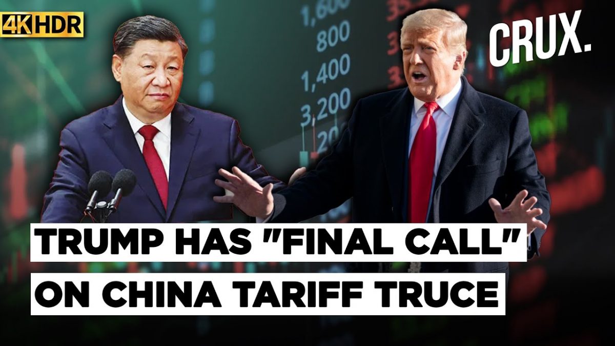 No Deal On China Tariff Truce Extension Till Trump Agrees, US Canned Military Talks With Taiwan | 4K