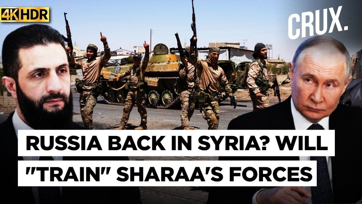 Syria Wants "Russia by Our Side” As Lavrov, Sharaa Aide "Review" Assad-Era Agreement on Bases | 4K