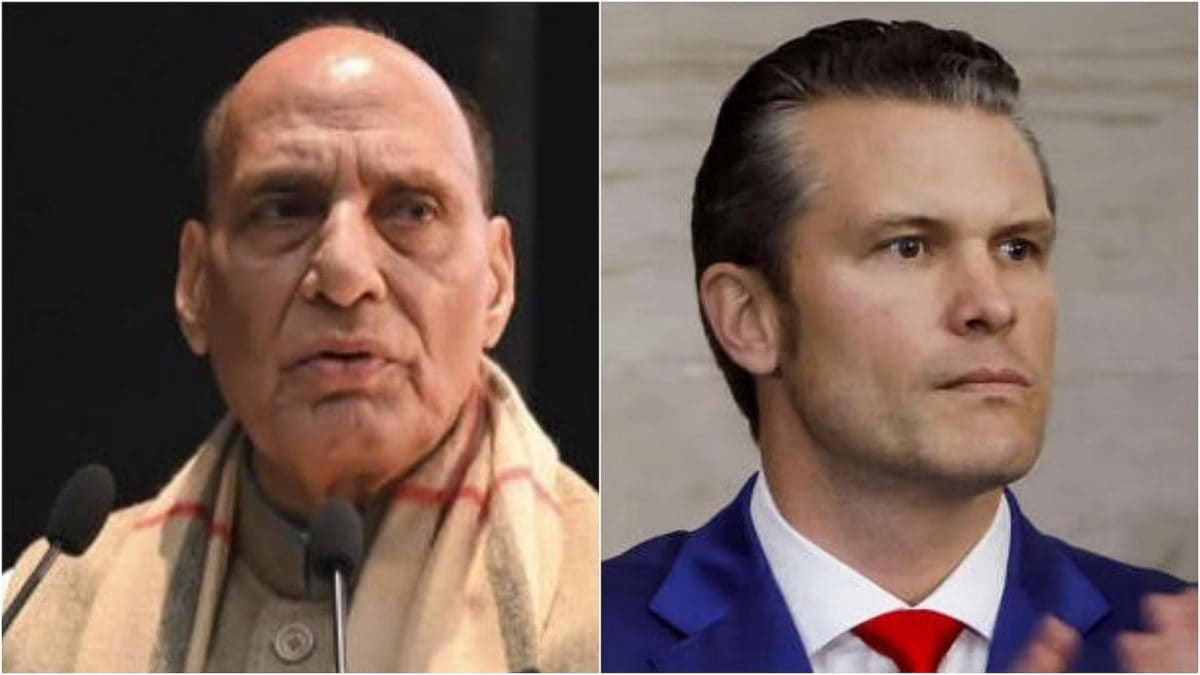 Rajnath Singh Pushes Pentagon Chief On Timely Delivery Of GE-414 Fighter Jet Engines: Sources