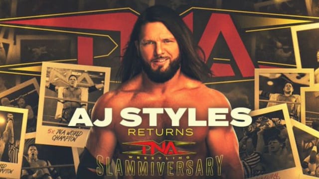 AJ Styles will return to TNA at Slammiversary (X)