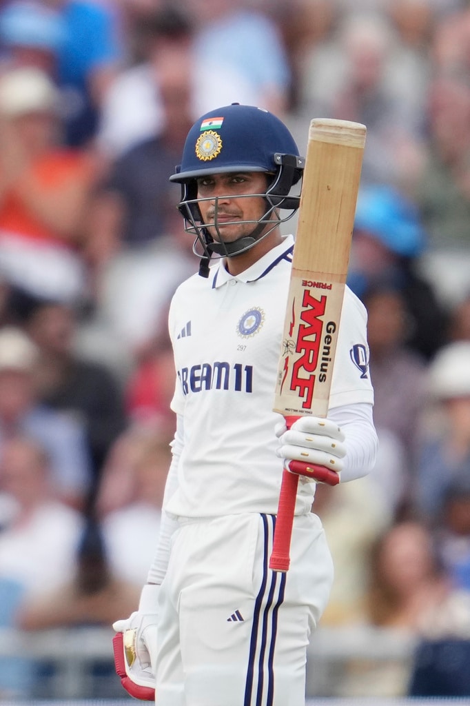 Shubman Gill became the first player to hit 4 centuries in a maiden Test series as captain. Five others — Don Bradman, Warwick Armstrong, Greg Chappell, Virat Kohli, and Steven Smith — are now joint-second with three each in their debut series as skippers.