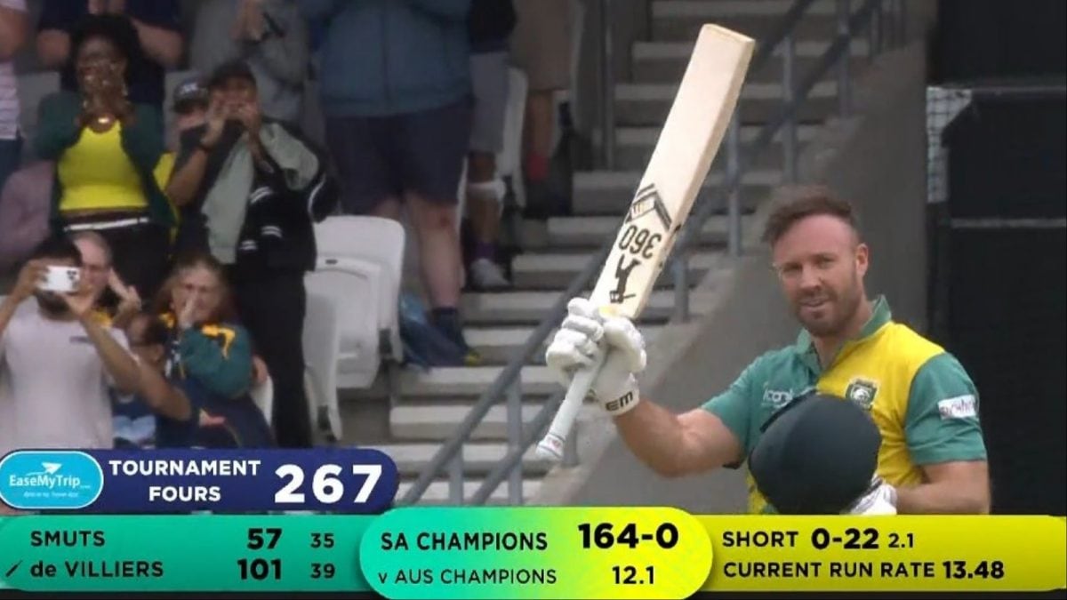 Watch: AB De Villiers Scores Century In 39 Balls For South Africa ...