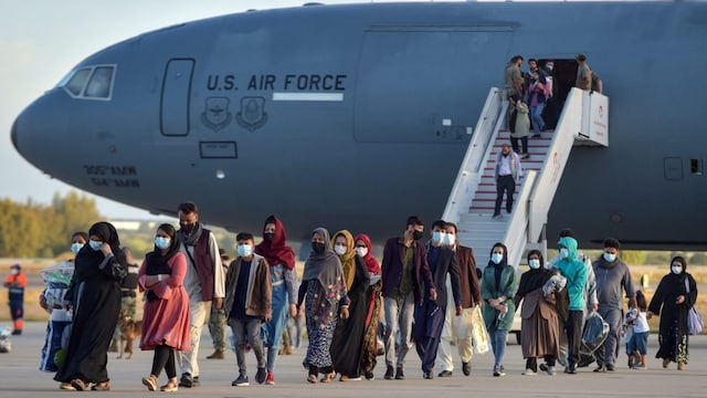 Afghans promised US resettlement fear repatriation (AFP Image)