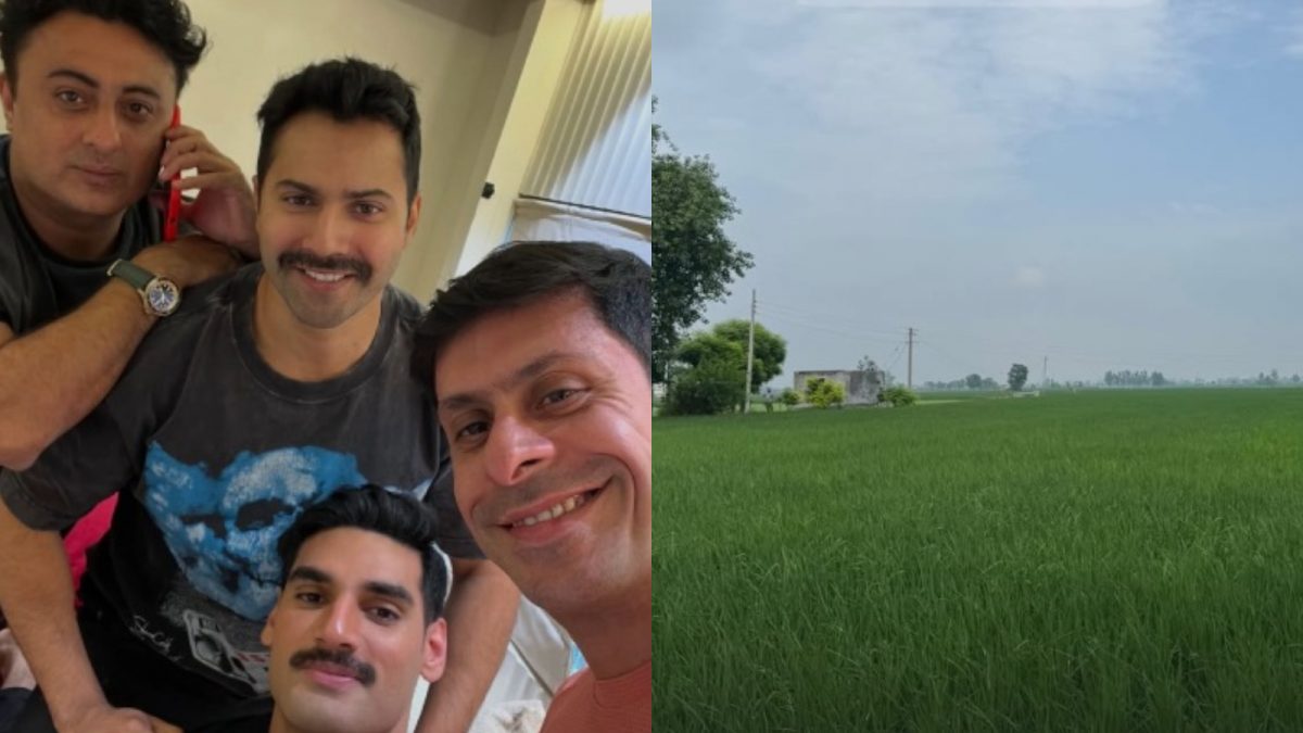 Ahan Shetty Shares 'Border 2' Photo with Varun Dhawan
