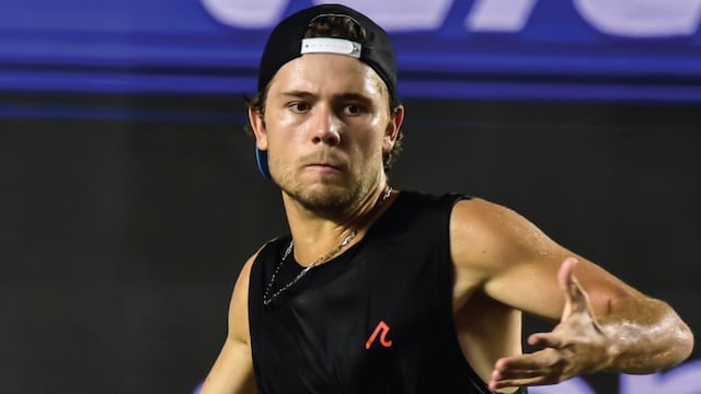 Aleksandar Kovacevic at the Mifel Tennis Open (X)