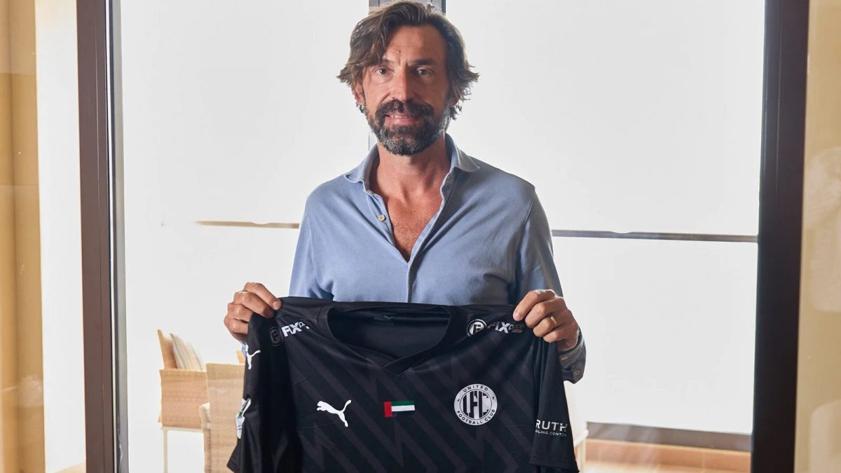 Andrea Pirlo Named Head Coach of Dubai United FC