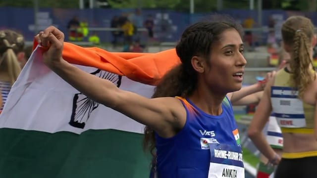 Ankita Dhyani at the World University Games (X)
