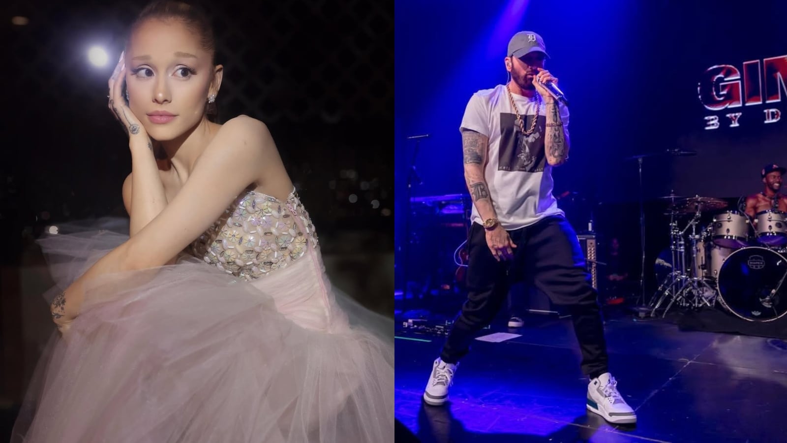 Ariana Grande and Eminem have also crossed 100 million followers. (Image: Instagram) Ariana Grande and Eminem have also crossed 100 million followers. (Image: Instagram)