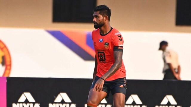 Bijoy Varghese in action. (Instagram)