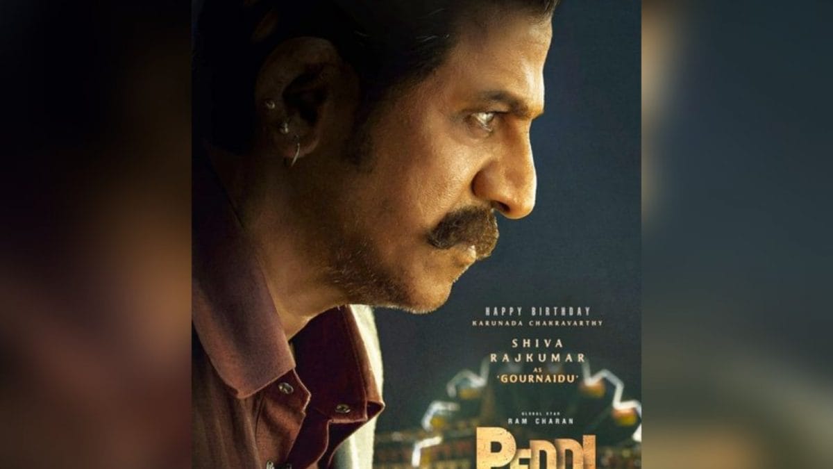 Shiva Rajkumar Joins Ram Charan’s Peddi As Gour Naidu | See 1st Poster