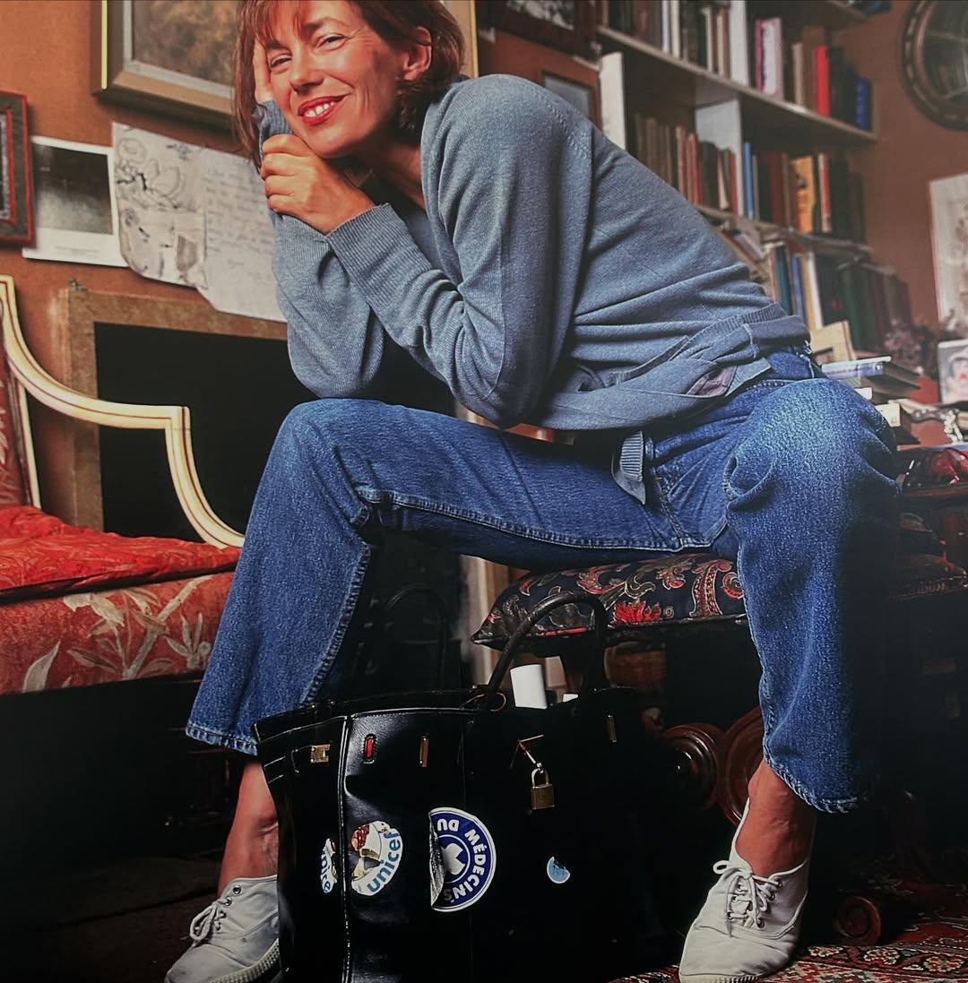 It was made as a pure 'utility' bag for actress Jane Birkin. She met then-head of Hermes, Jean-Louis Dumas, on a Paris-London flight and told her that she was unable to find a bag suited to the needs of a young mother, like her. (Image: Instagram)