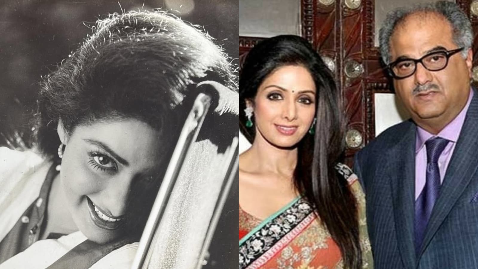 Watching Me, Smiling...: Boney Kapoor Shares Sridevis Photo From Before  Their Marriage | Bollywood News - News18