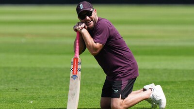 England head coach Brendon McCullum (AP)