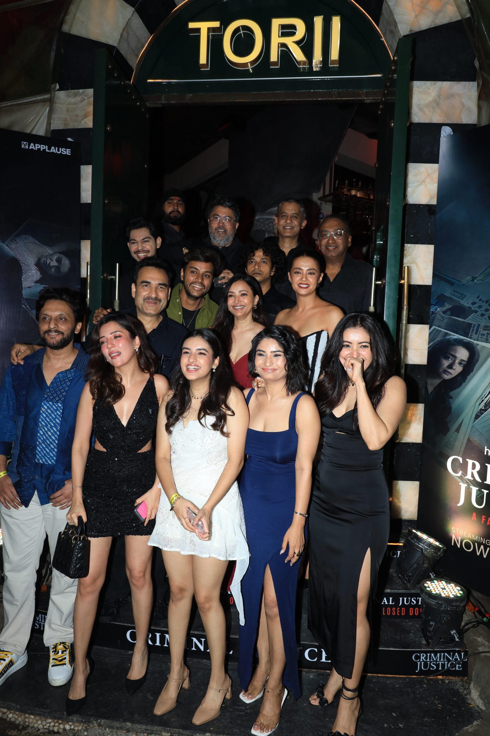 Criminal Justice S4 success party Criminal Justice S4 success party