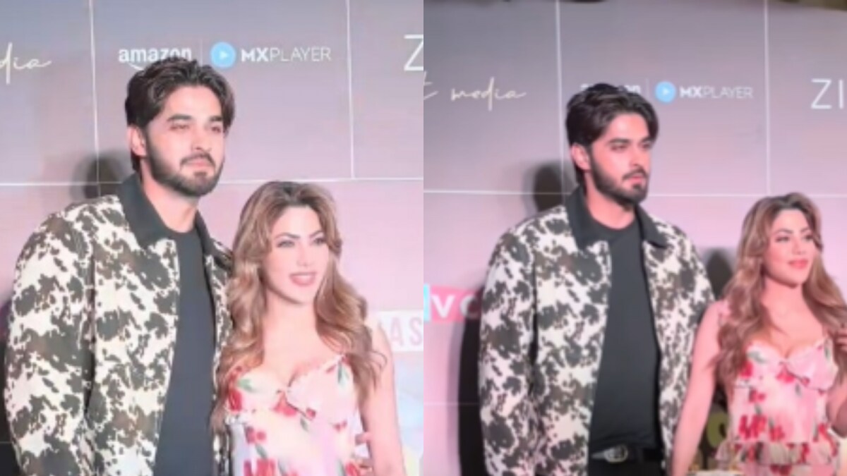 Nikki Tamboli and Arbaz Patel Attend 'First Copy' Success Bash