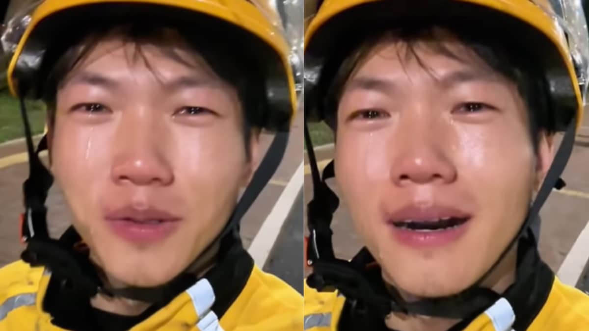 Chinese Delivery Man's Viral Video Highlights Exhaustion
