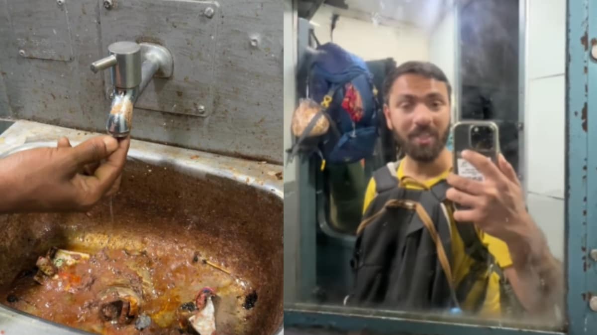 ‘India Ki Sabse Gandi Train:’ Viral Video Shows Filthy Condition Of Vivek Express