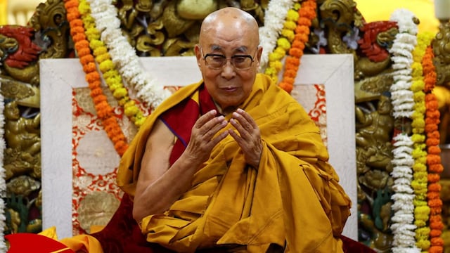  US greets Tibetan leader on birthday (Reuters Image)