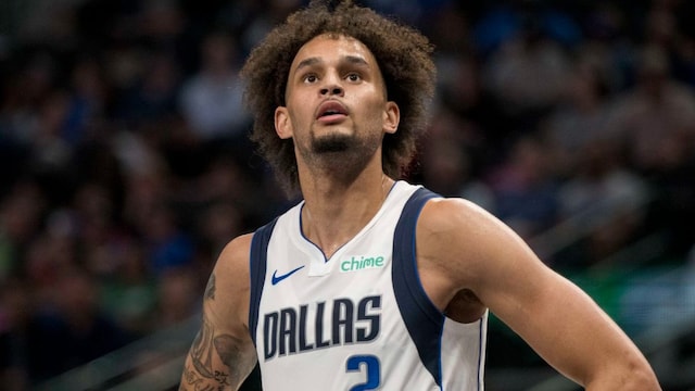 Dereck Lively II of the Dallas Mavericks (X)