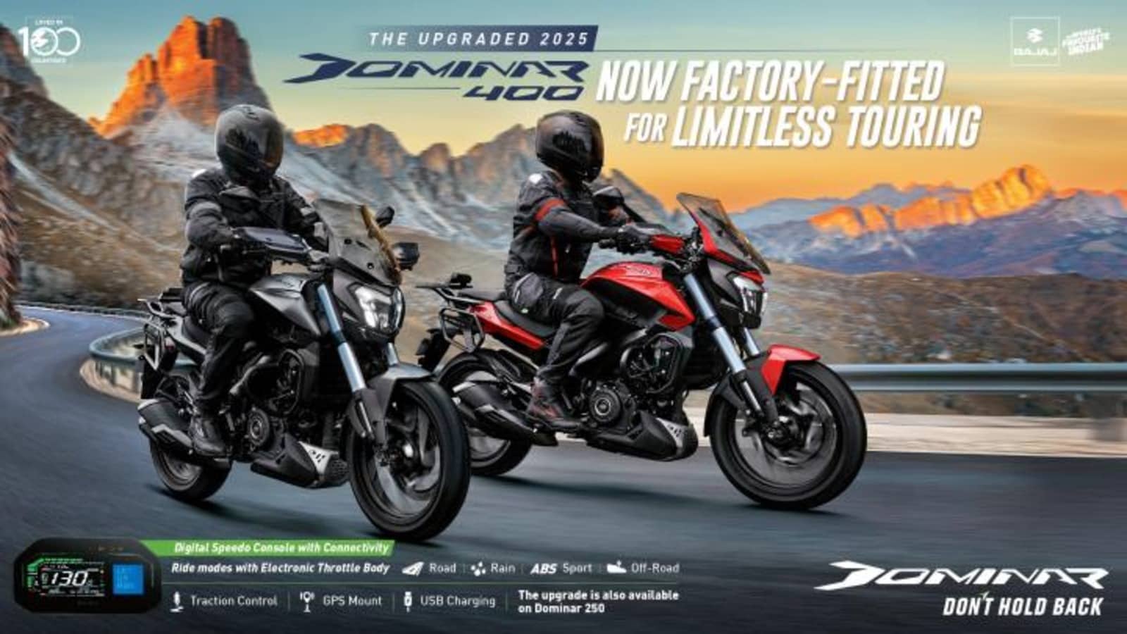 2025 Dominar 250 and Dominar 400. (Photo: Bajaj)