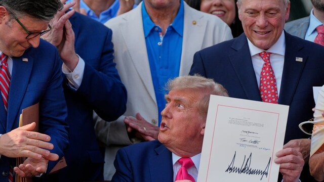 Donald Trump signs ‘Big Beautiful Bill’ into law (AP Image)