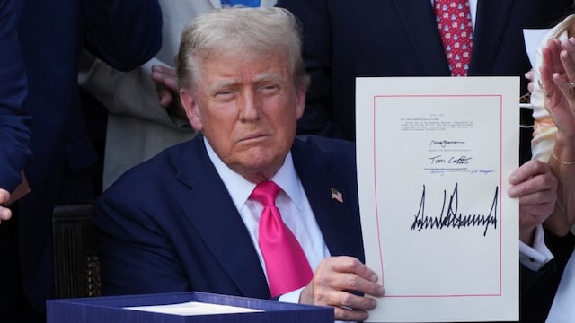Donald Trump signs ‘Big Beautiful Bill’ into law (Reuters Image)