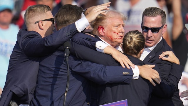Senate Raps Secret Service One Year After Trump Assassination Bid. (Photo/AP)