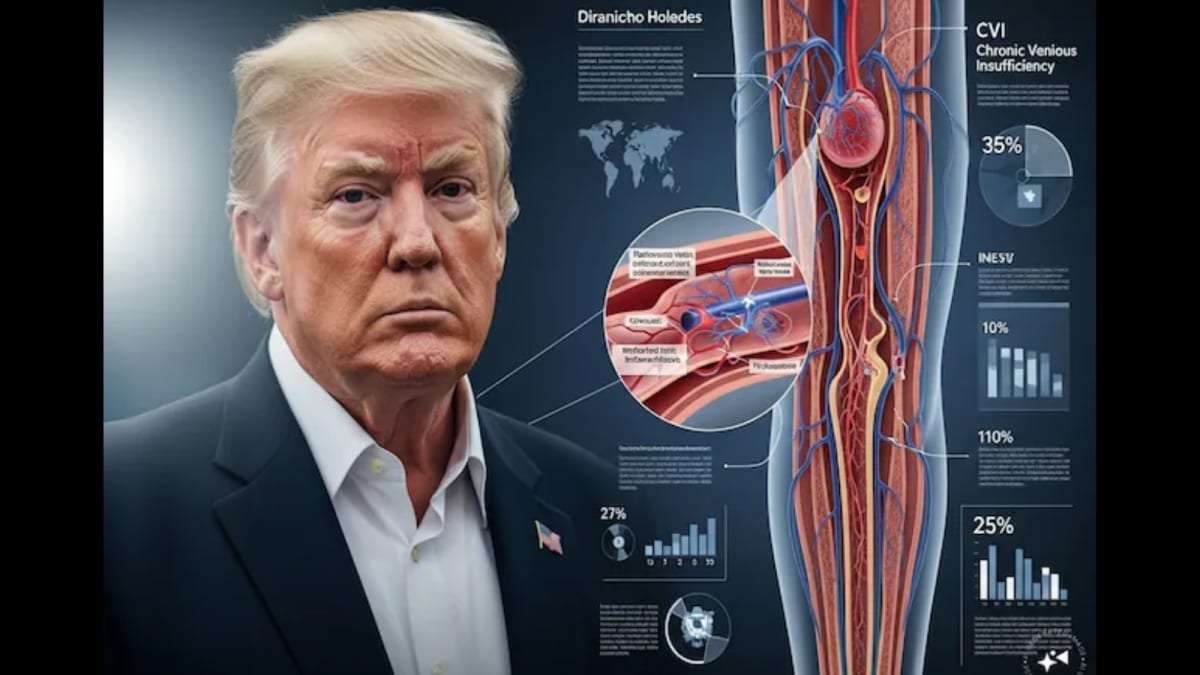 Donald Trump Diagnosed With Chronic Venous Insufficiency: How Serious Is It And What’s the Treatment?