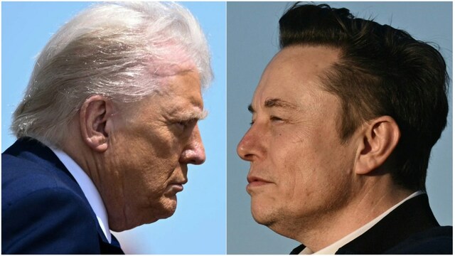 Donald Trump and Elon Musk are back in action on social media over "big beautiful bill". (AFP)