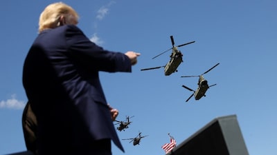 Within the White House, the proposed intervention is being framed not as 'boots on the ground', but as a series of high-impact strikes designed to 'hit them where it hurts'. File image/Reuters