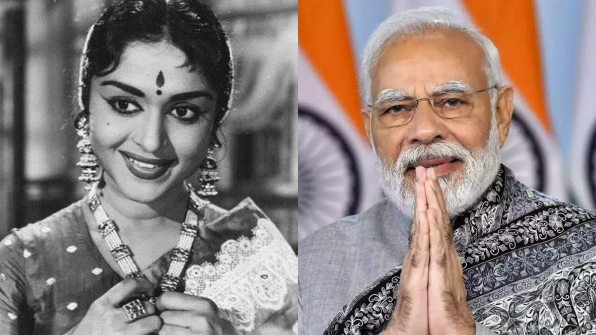 Saroja Devi Death: PM Narendra Modi Pays Tribute, Calls Her ‘Icon Of Indian Cinema’