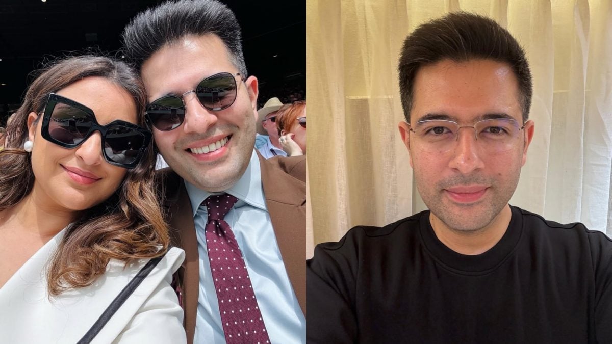 Raghav Chadha Shaves Moustache at Parineeti Chopra's Request