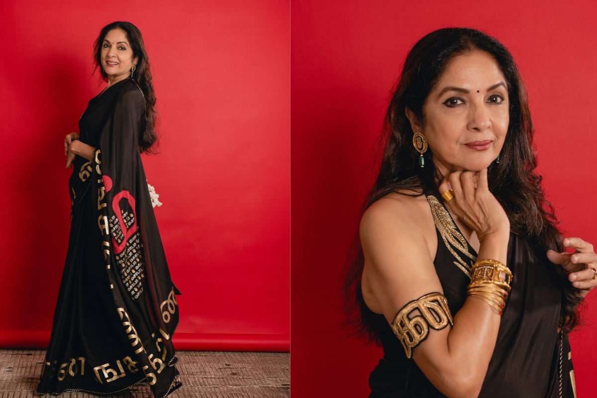 Neena Gupta Radiates Grace In Daughter Masaba’s Saree