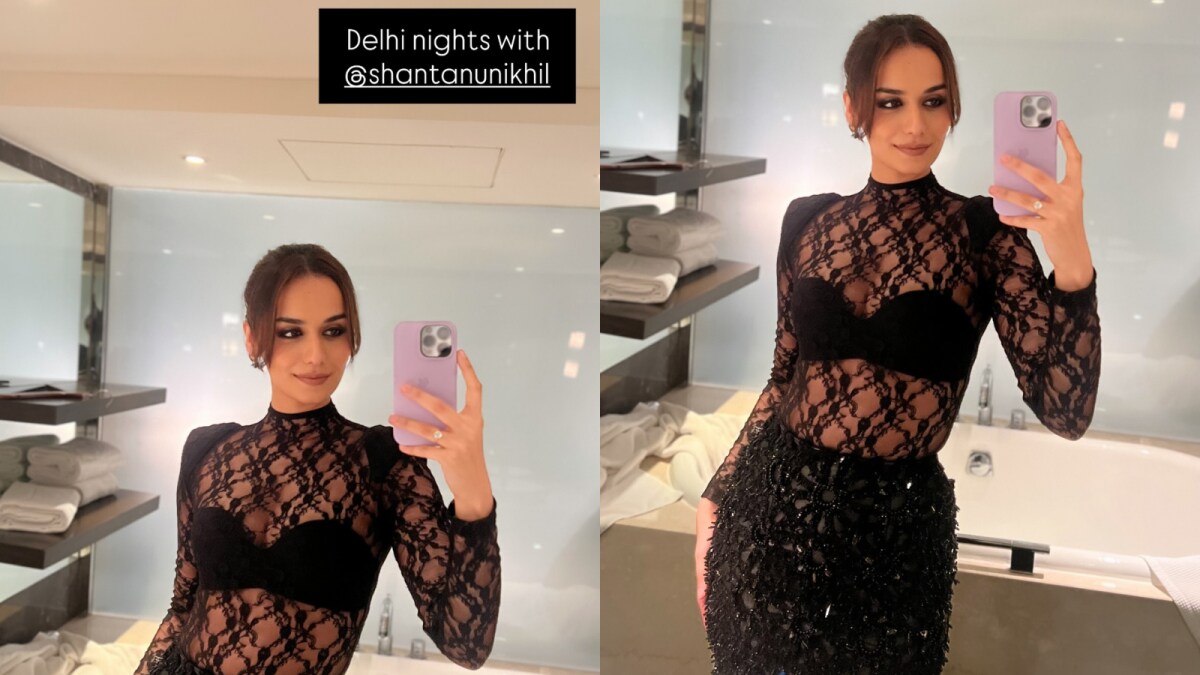 Tamannaah Bhatia Shimmers at Manish Malhotra's Couture Party