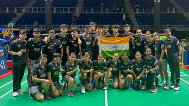 India at Badminton Asia Junior Mixed Team Championships (BAI)