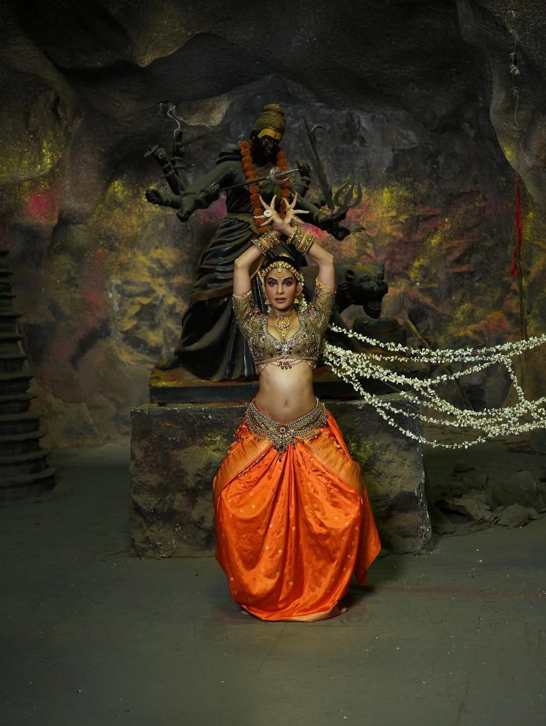 In the scene choreographed by Shazia and Piyush, the actress can be seen performing Indian classical dance move, exuding confidence and allure. (Image: Instagram)