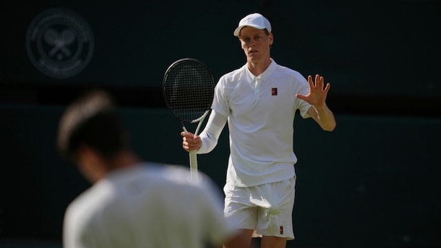 Jannik Sinner beat Carlos Alcaraz to win Wimbledon (AP)