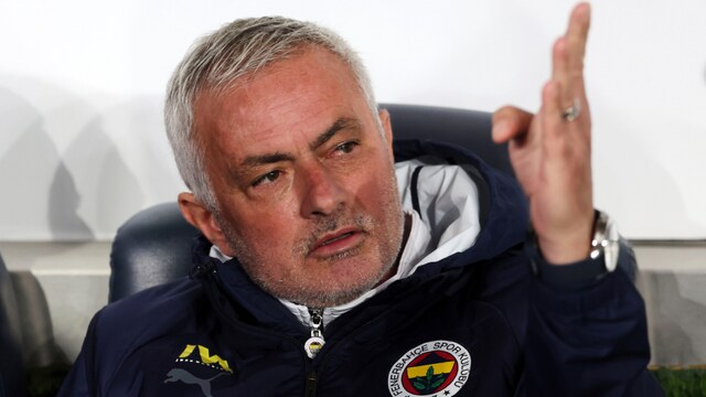 Fenerbahce manager Jose Mourinho (AP)