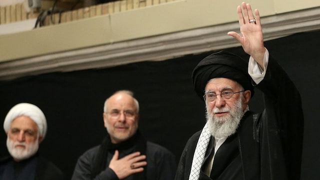 Iran’s Supreme Leader Ayatollah Ali Khamenei was seen attending Ashura commemorations, one of the holiest events in the Shia Muslim calendar. (AFP photo)