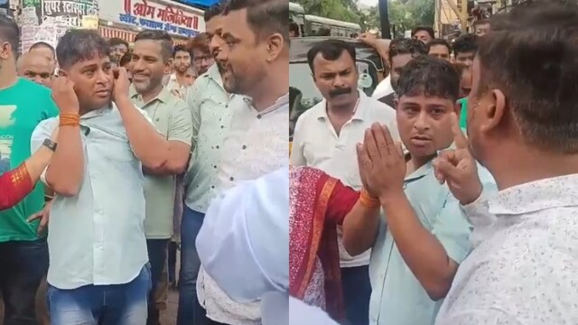  Auto driver beaten in public view (Viral video)