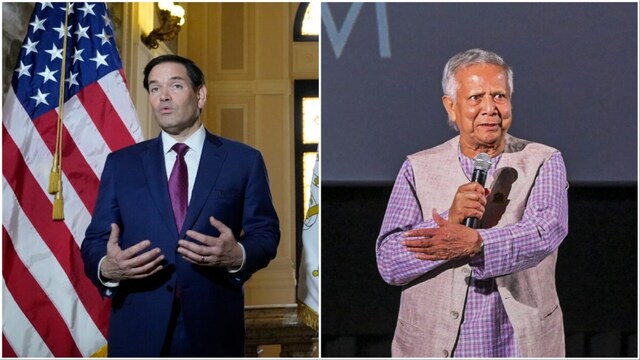 Marco Rubio/Muhammad Yunus (File photos: AP)