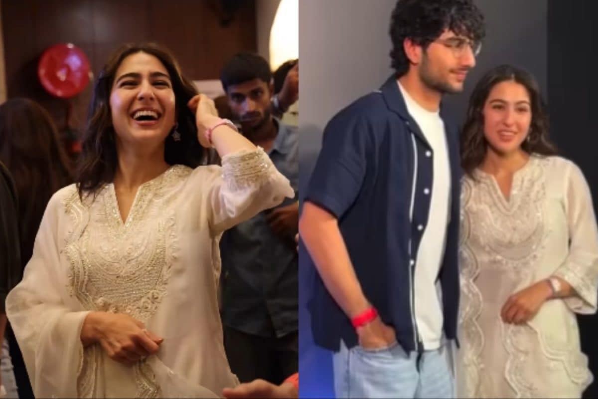 Sara Ali Khan’s Rs 22K Chanderi Salwar Kurta Look Redefines Red Carpet Ethnicwear