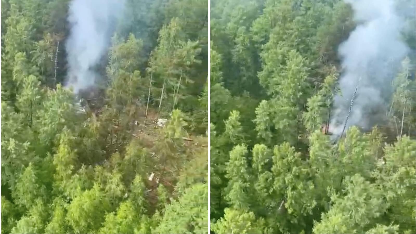 Plane crash in Russia