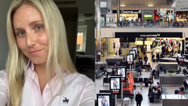British Woman Criticises M&S Staff At Heathrow Airport For Speaking In Hindi. (X)