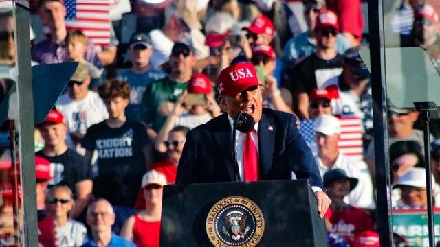 US President Donald Trump