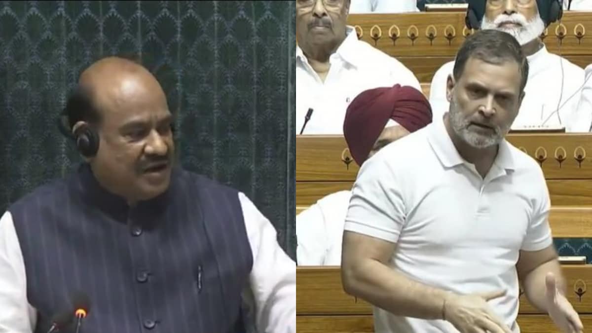 ‘Don't Break House's Property’: Rahul Gandhi’s Table Thump Gets Speaker’s Warning