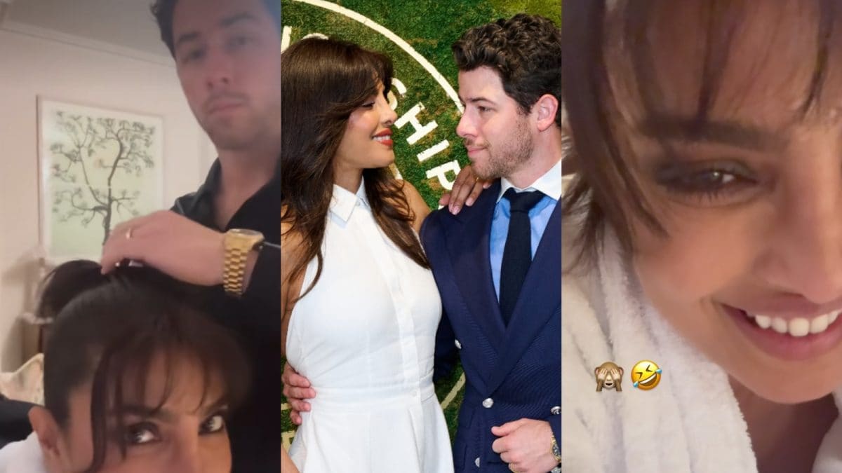 Nick Jonas Helps Wife Priyanka Chopra Untie Her Ponytail; Cutest Video